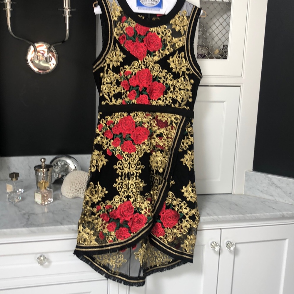 Designer cocktail dress,